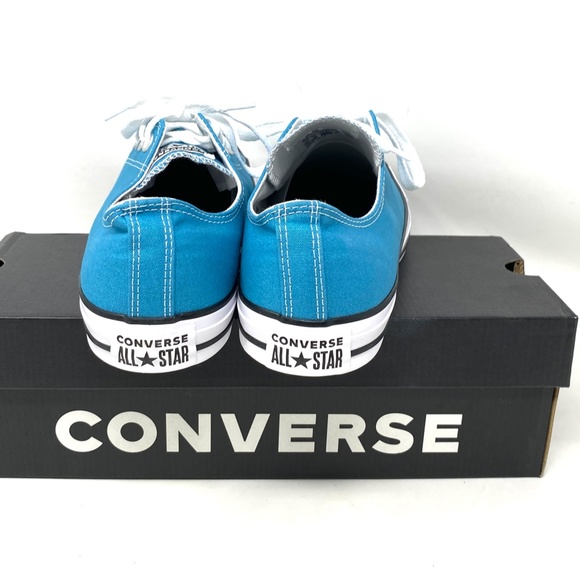 Converse Chuck Taylor All Star OX Low Top Canvas Blue Men Size Sneakers A06170C - Picture 8 of 10